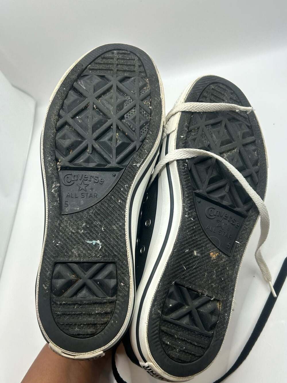 Converse Chuck Taylor All Star Double Tongue Layer Up Graffiti High Top Sneakers - Picture 6 of 8